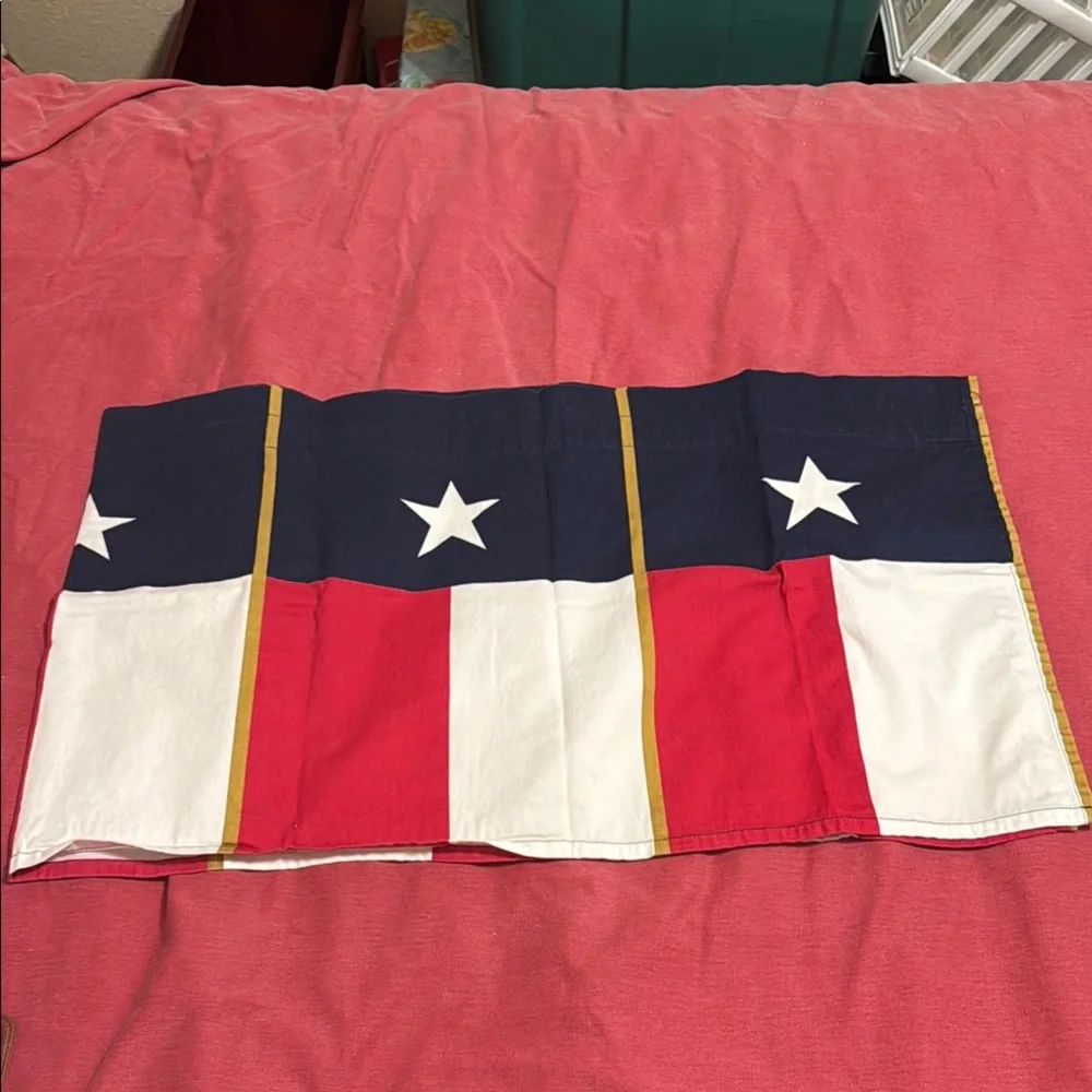 Springs Curtain Valance Red White & Blue Star Pattern Valance Curtain